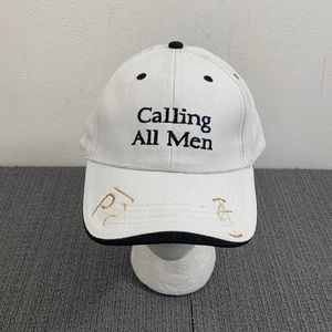 Calling All Men Baseball Hat Mens Adjustable Light Khaki Scouting Ministries